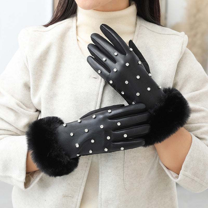 Gants Chauds En Peluche