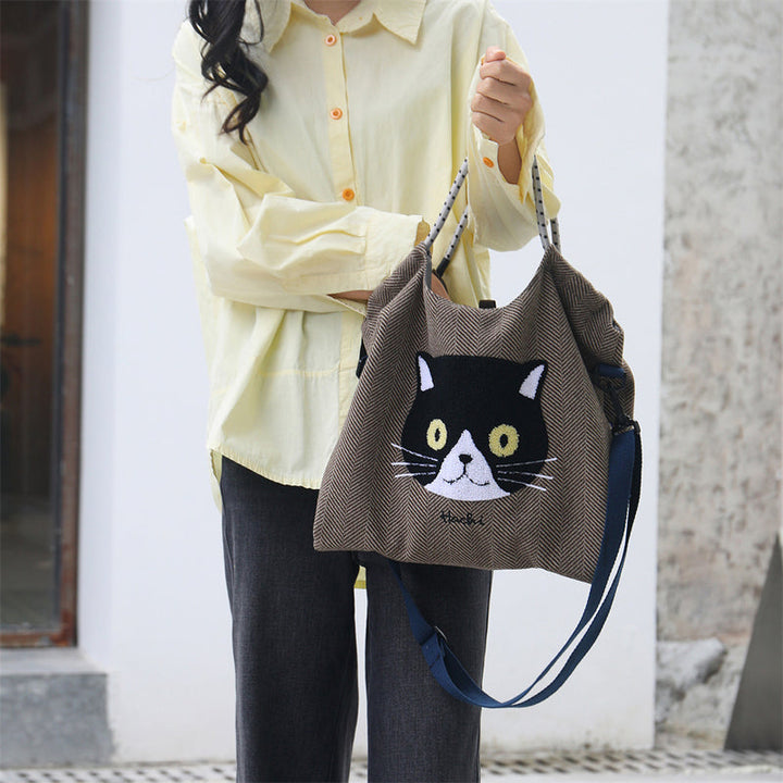 Sac Décontracté À Motif De Chat