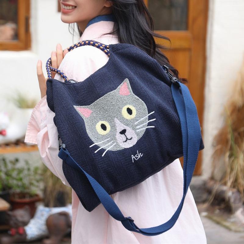Sac Décontracté À Motif De Chat