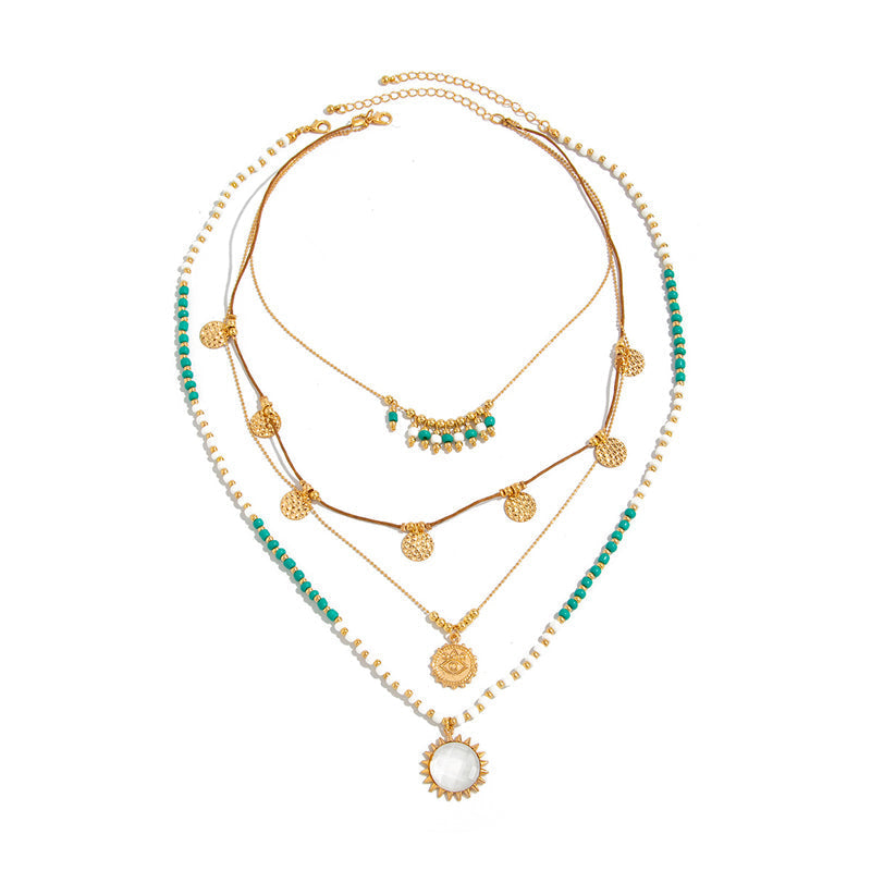 Collier Pendentif Bohème Vintage