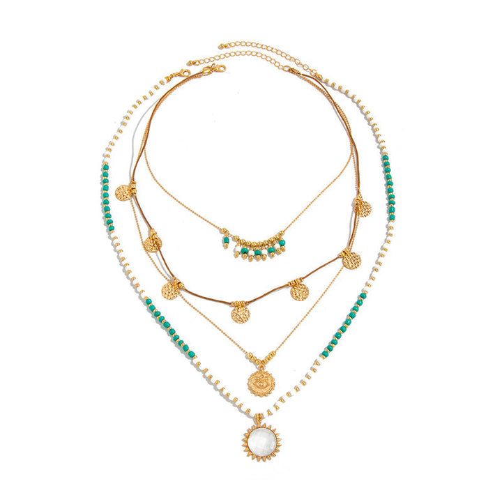 Collier Pendentif Bohème Vintage