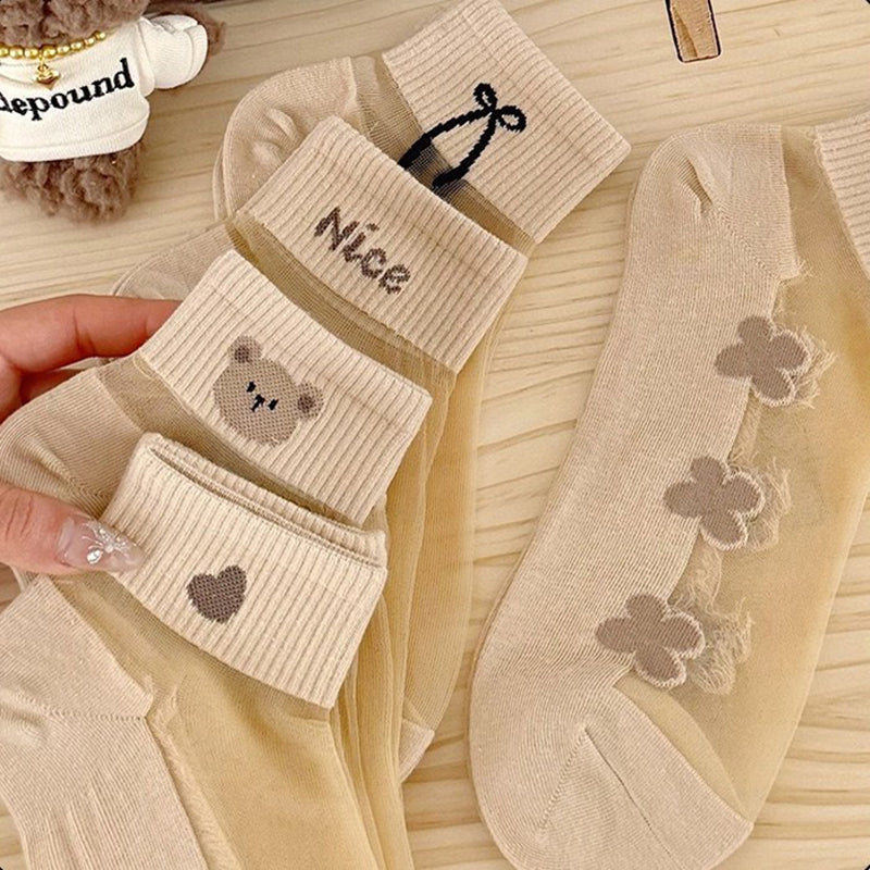 Chaussettes Respirantes Vintage