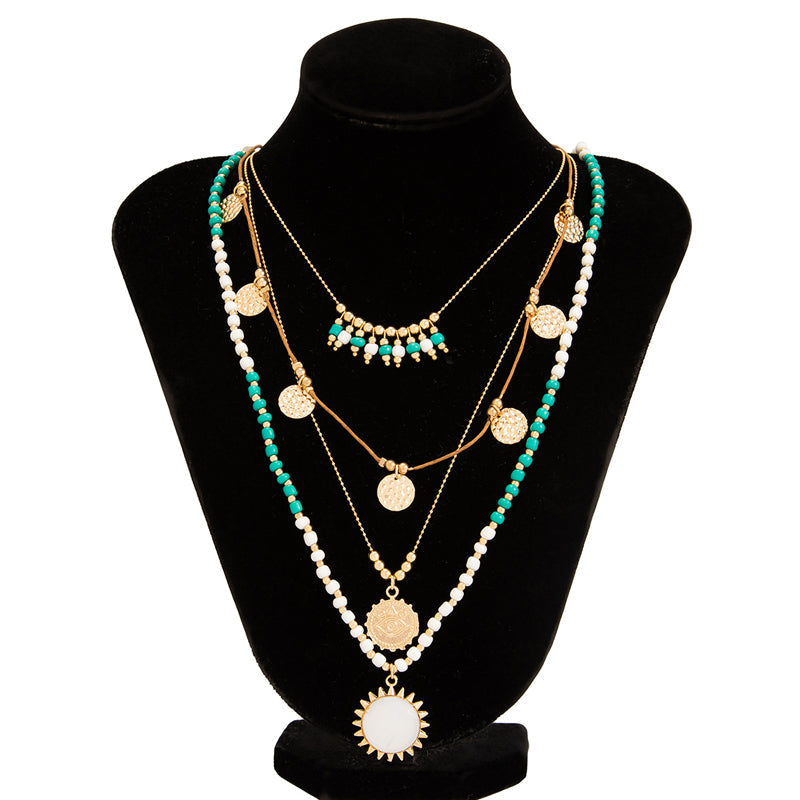 Collier Pendentif Bohème Vintage