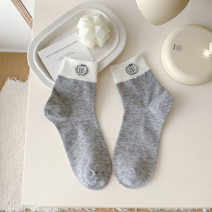 Chaussettes Décontractées Color-Block
