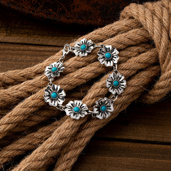 Bracelet Fleuri Vintage