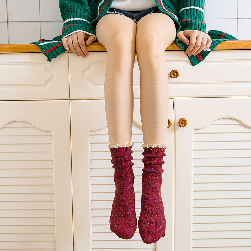 Chaussettes Décontractées Vintage