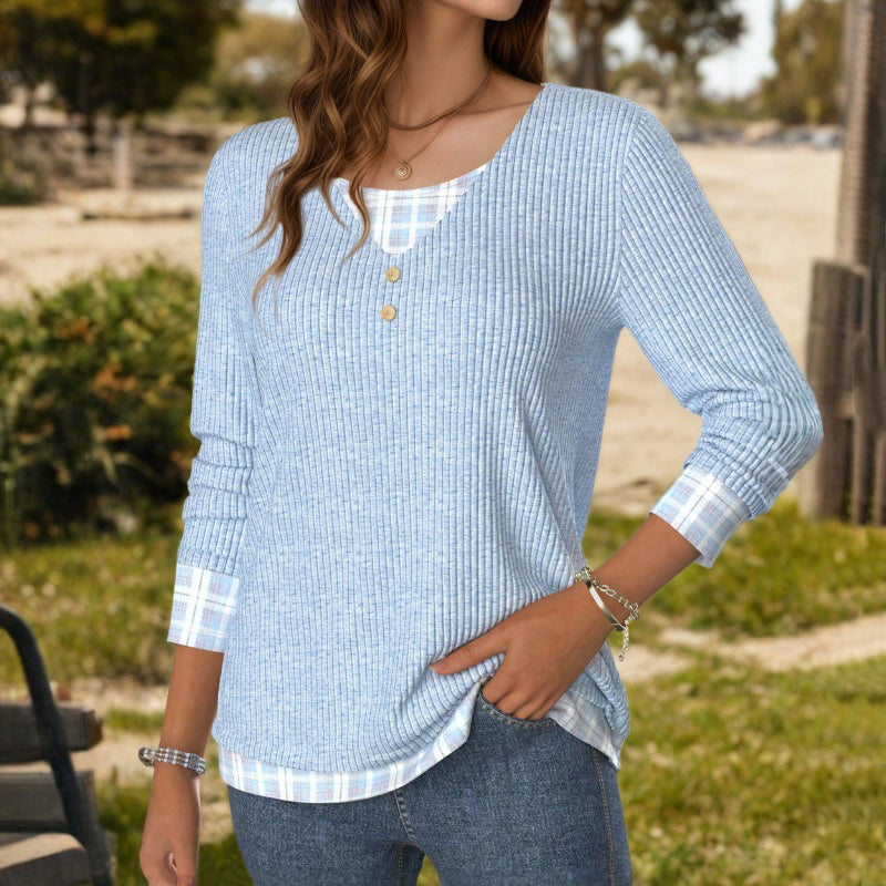 Blouse Décontractée Élégante