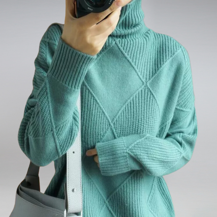 Elena™ | Premium Turtleneck Sweater