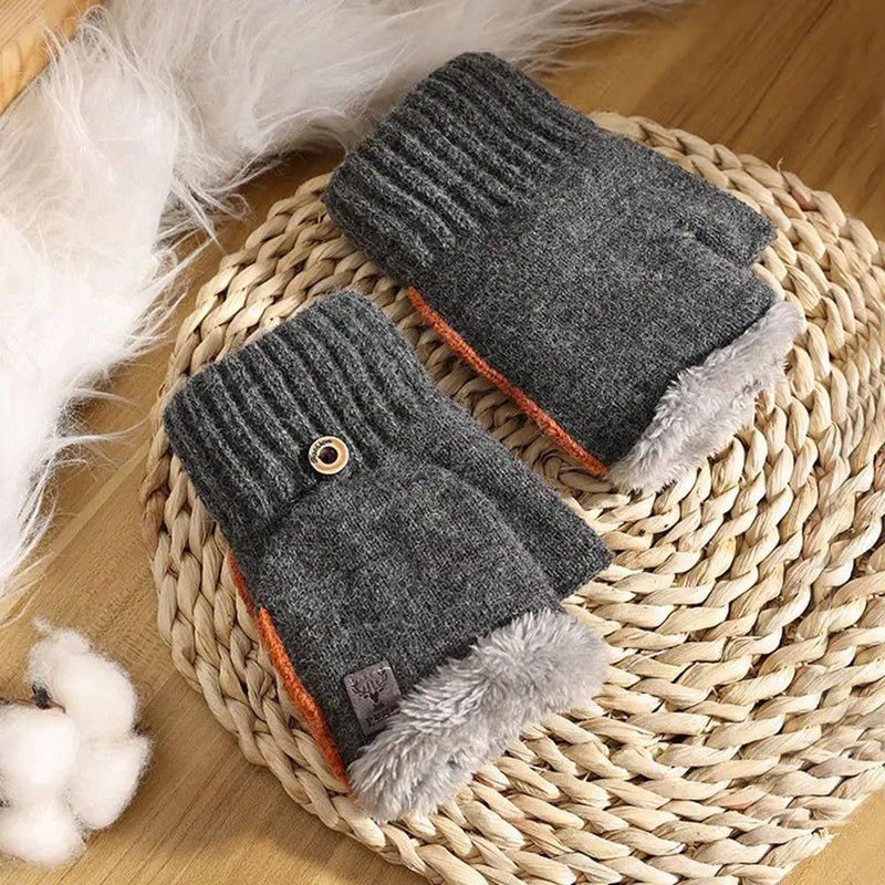 Gants Chauds En Peluche