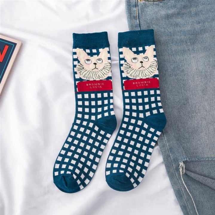 Chaussettes Décontractées Vintage