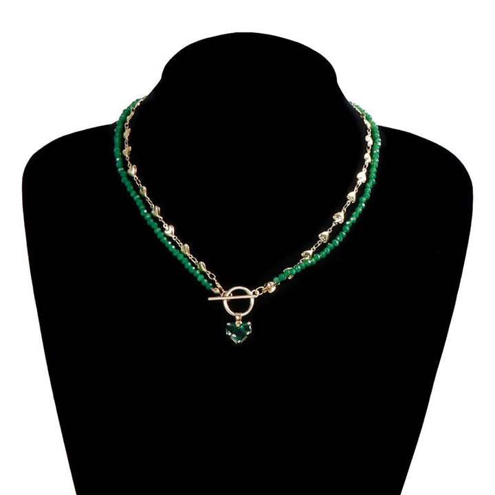 Collier Pendentif Perlé Vintage