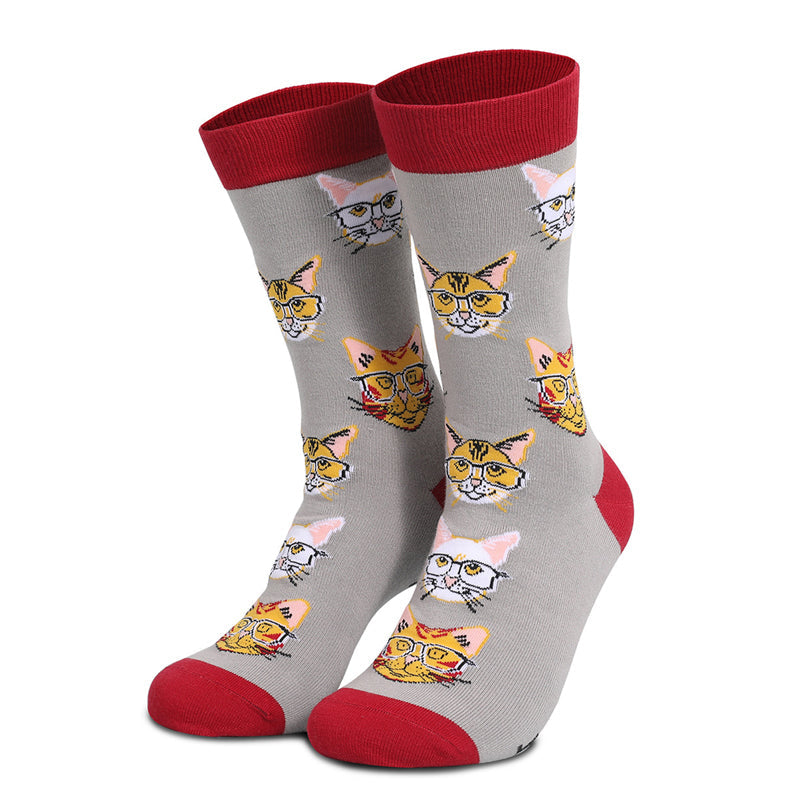 Chaussettes Vintage À Imprimé Animal