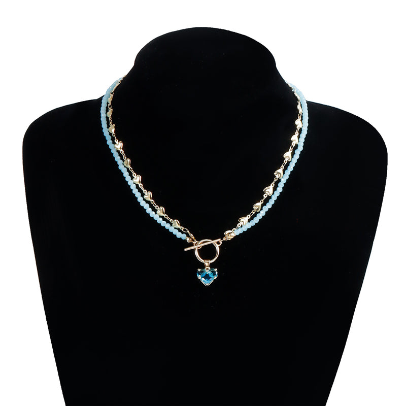 Collier Pendentif Perlé Vintage