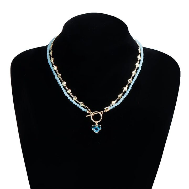 Collier Pendentif Perlé Vintage