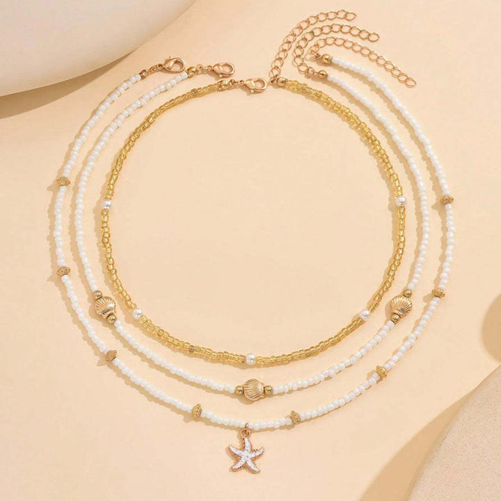 Collier Perlé Bohème Vintage