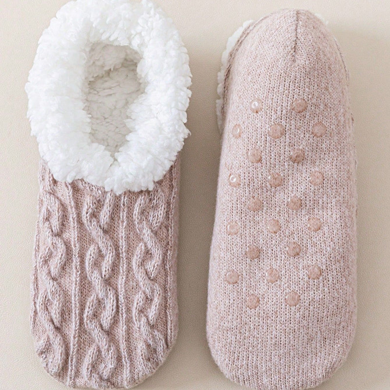Chaussettes Chaudes Antidérapantes