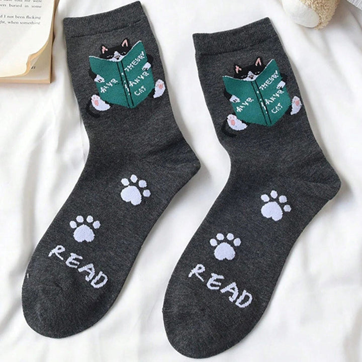 Chaussettes De Chat De Dessin Animé