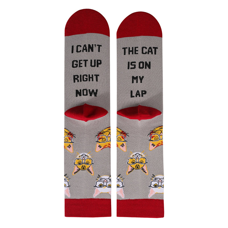 Chaussettes Vintage À Imprimé Animal