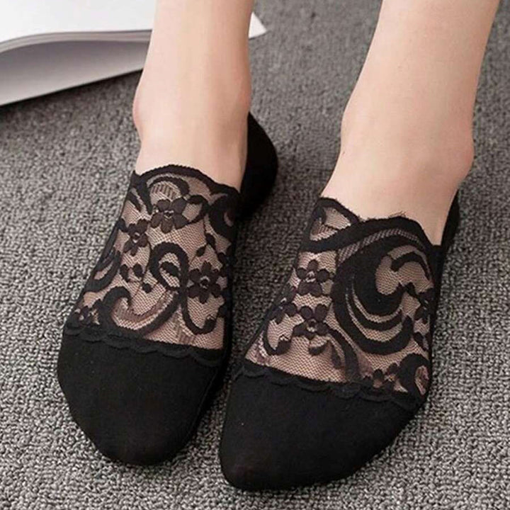 Chaussettes Fleuries Respirantes