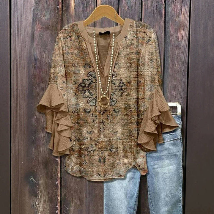 Blouse Vintage Décontractée