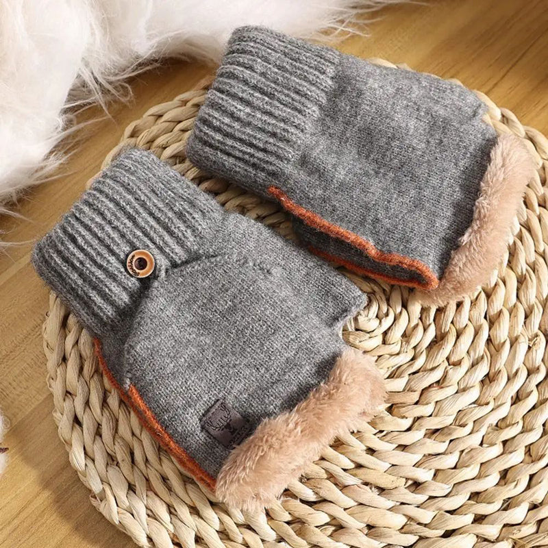 Gants Chauds En Peluche