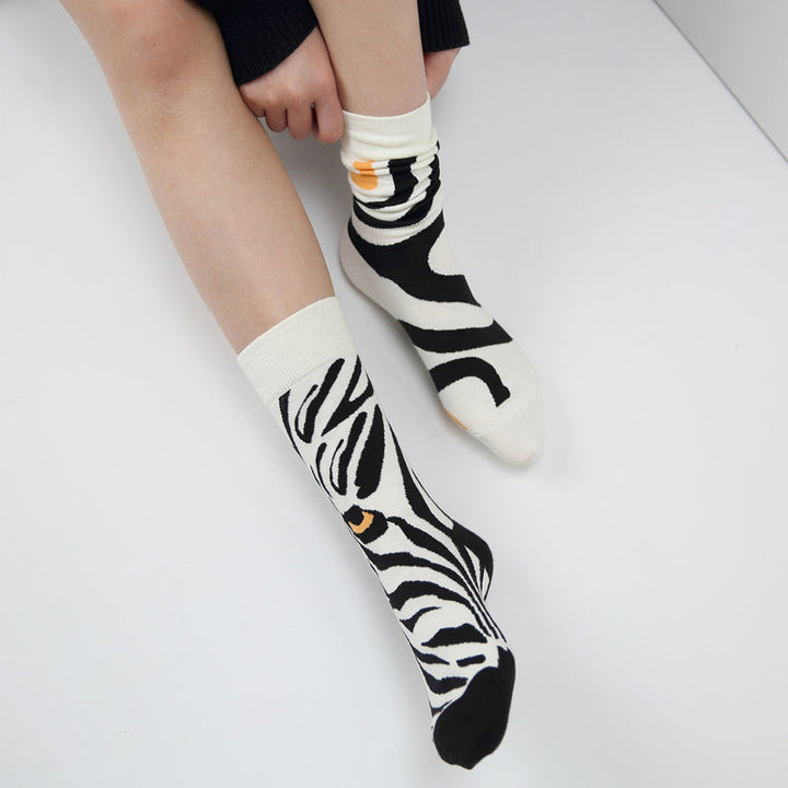 Chaussettes Asymétriques Décontractées