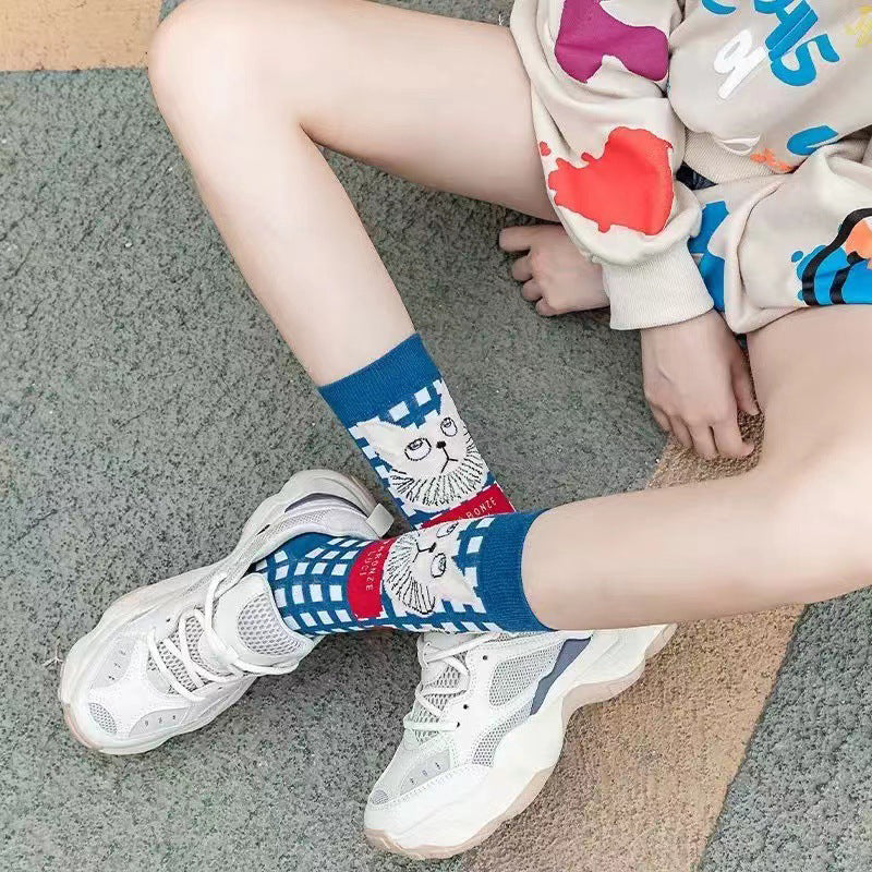 Chaussettes Décontractées Vintage