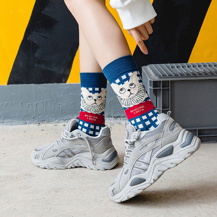 Chaussettes Décontractées Vintage