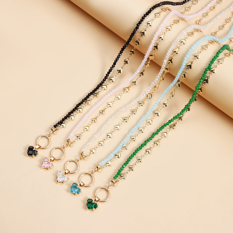 Collier Pendentif Perlé Vintage