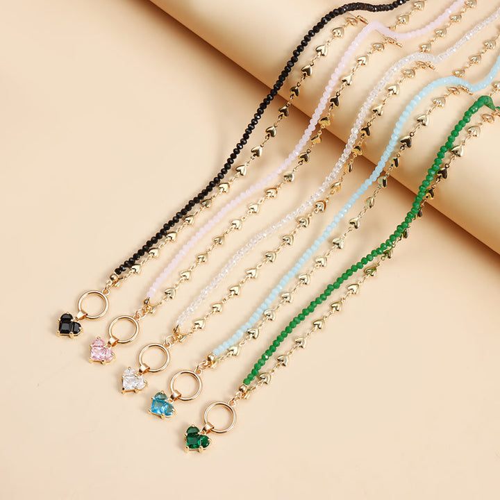 Collier Pendentif Perlé Vintage