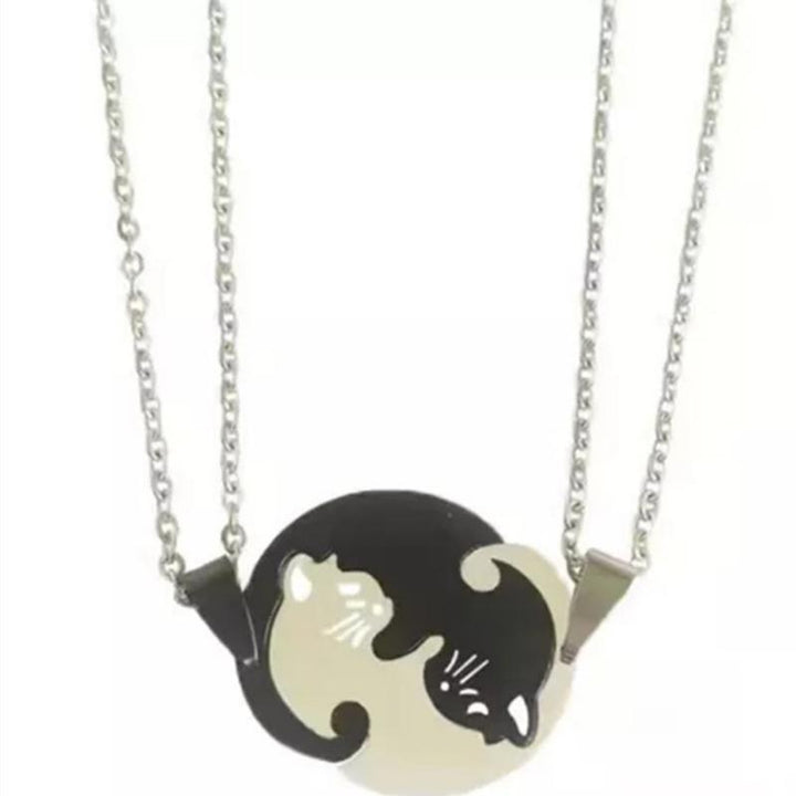Collier Pendentif Chat Créatif