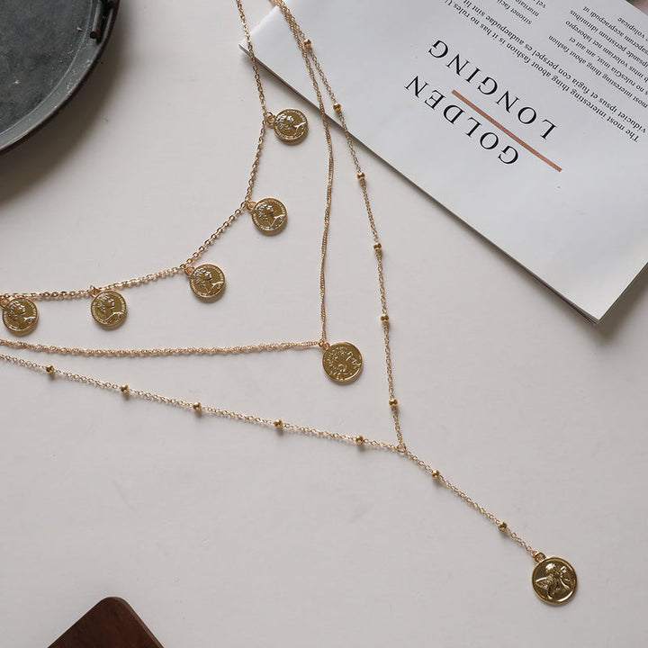 Collier Pendentif Bohème Vintage