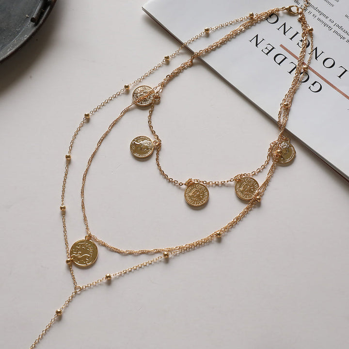 Collier Pendentif Bohème Vintage