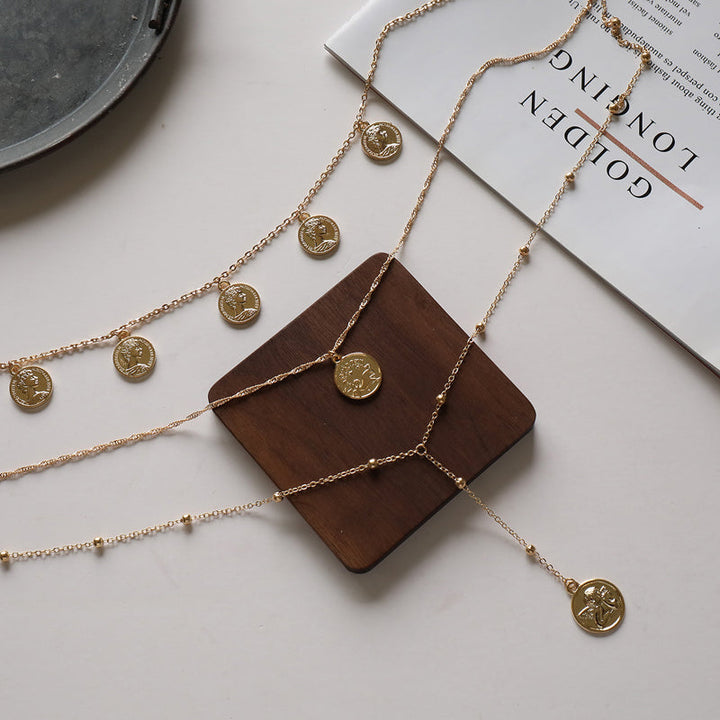 Collier Pendentif Bohème Vintage