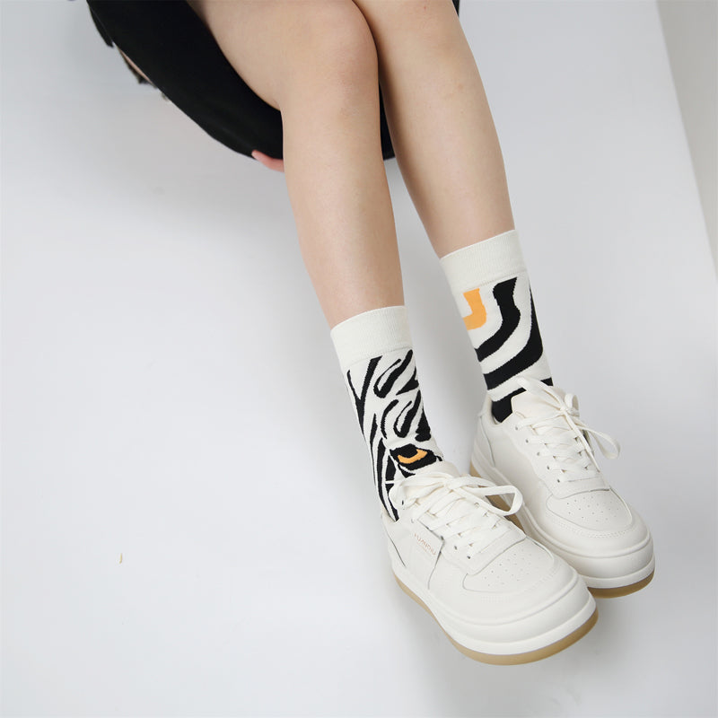 Chaussettes Asymétriques Décontractées