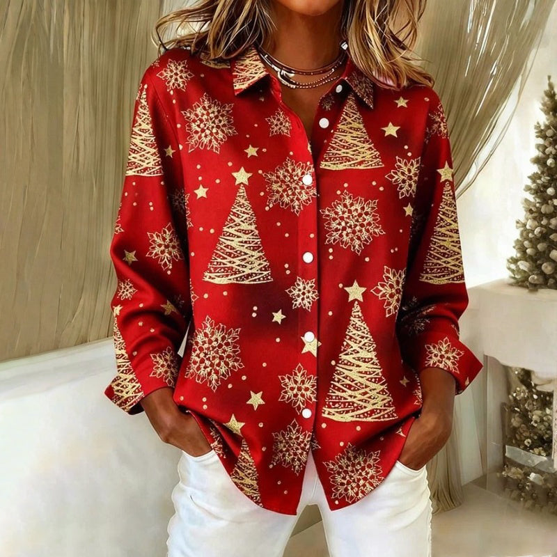 Chemisier De Noël Vintage