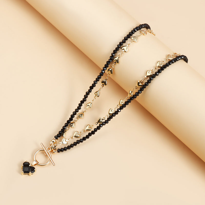 Collier Pendentif Perlé Vintage