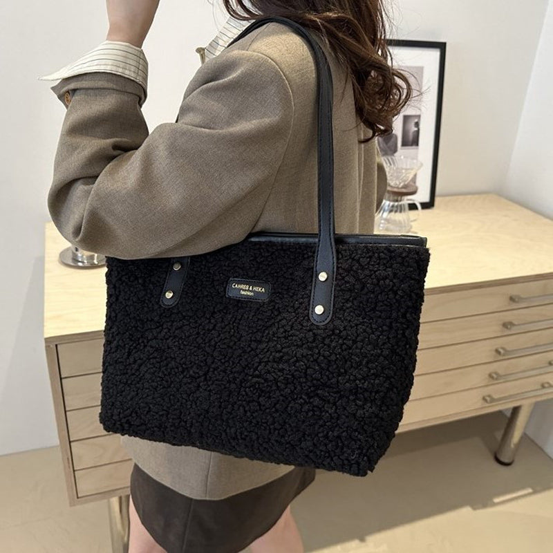 Sac En Peluche Vintage