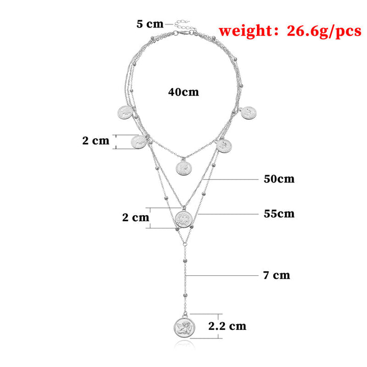 Collier Pendentif Bohème Vintage