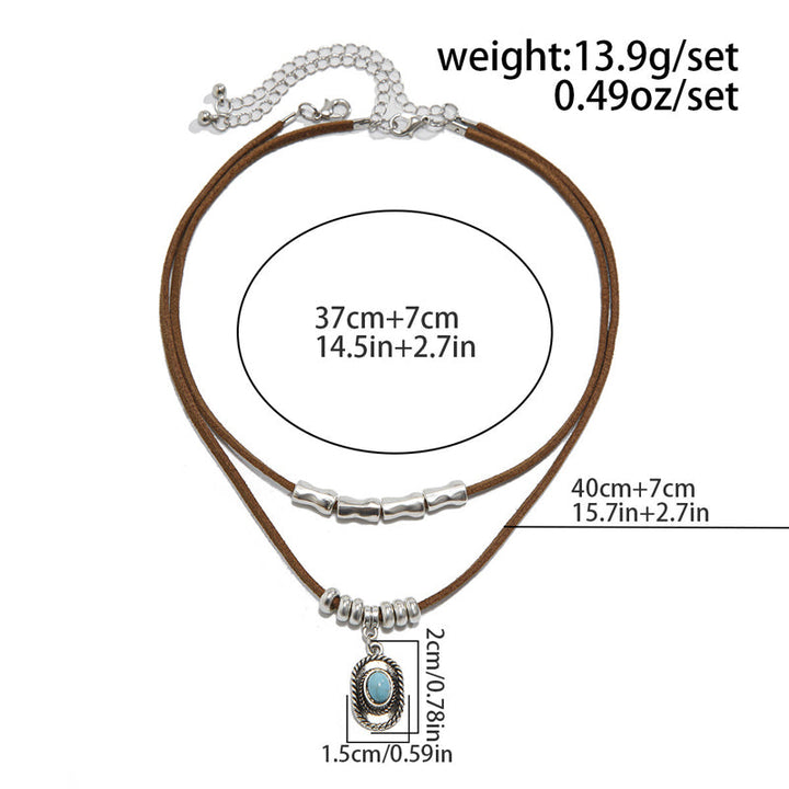 Collier Pendentif Vintage