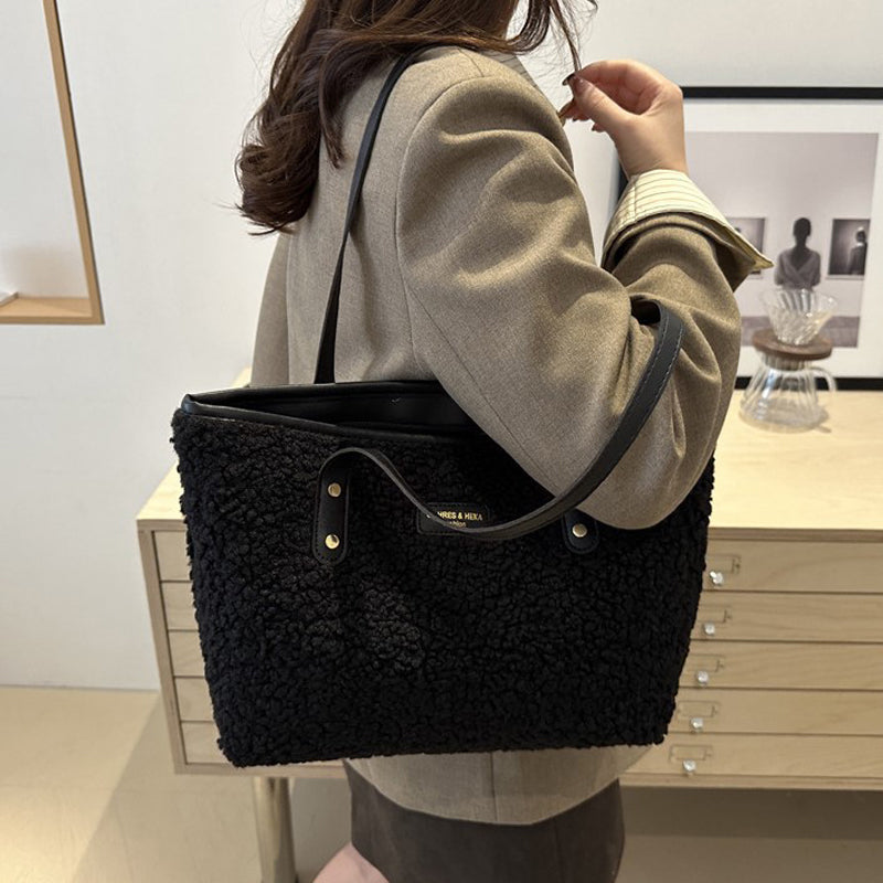 Sac En Peluche Vintage