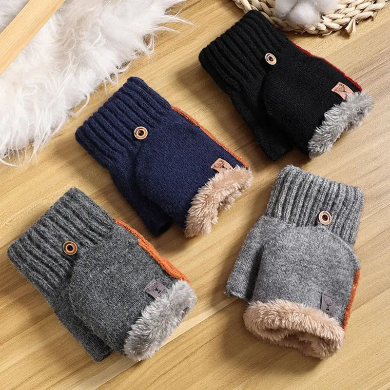 Gants Chauds En Peluche