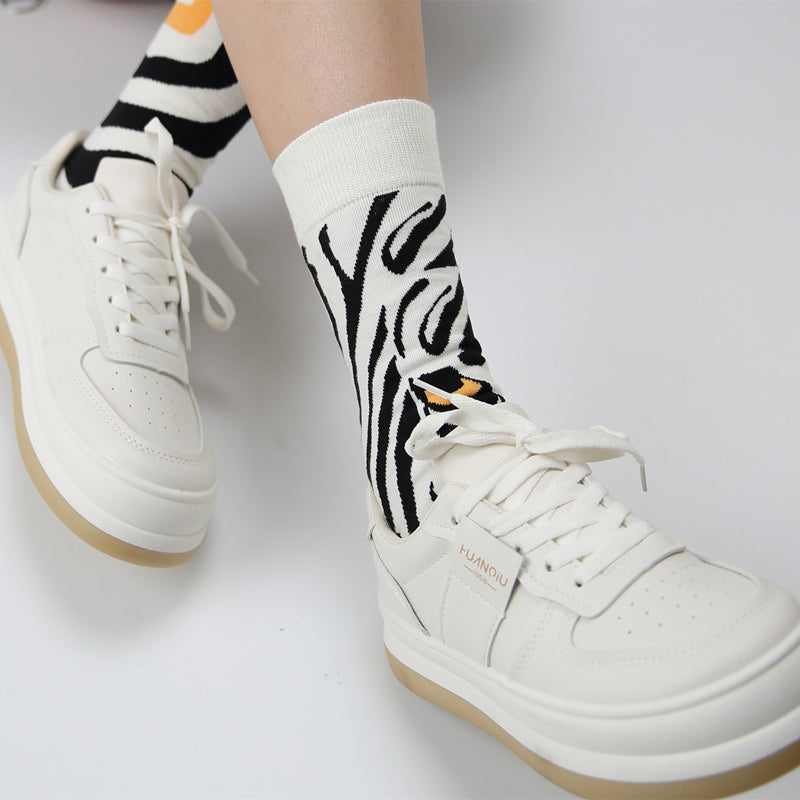 Chaussettes Asymétriques Décontractées