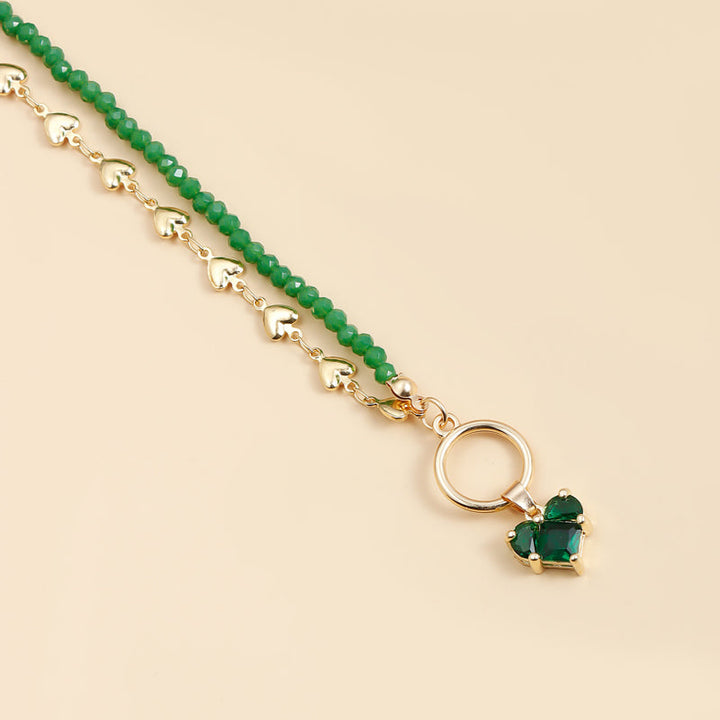 Collier Pendentif Perlé Vintage