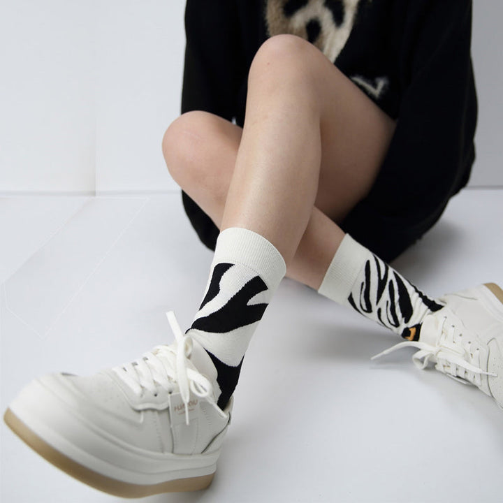 Chaussettes Asymétriques Décontractées