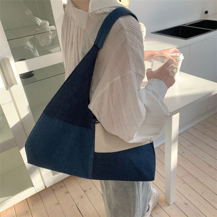 Sac Vintage À Blocs De Couleurs