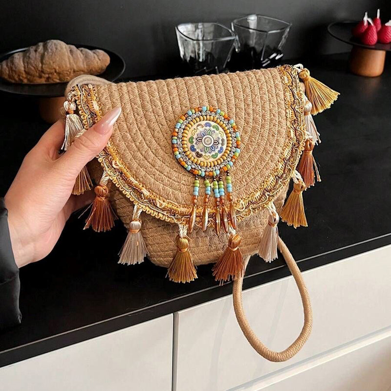 Sac De Style Ethnique Vintage