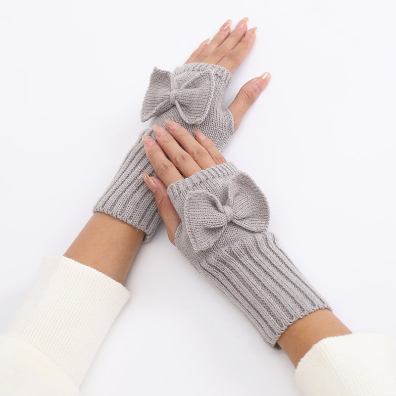 Gants Chauds De Couleur Unie