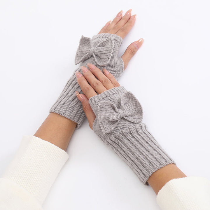 Gants Chauds De Couleur Unie