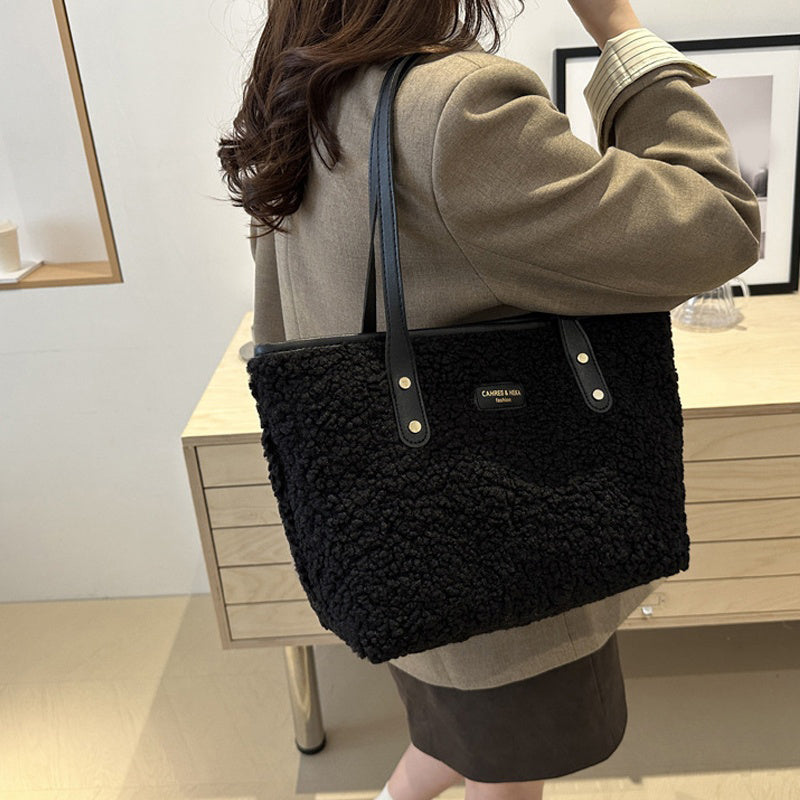 Sac En Peluche Vintage